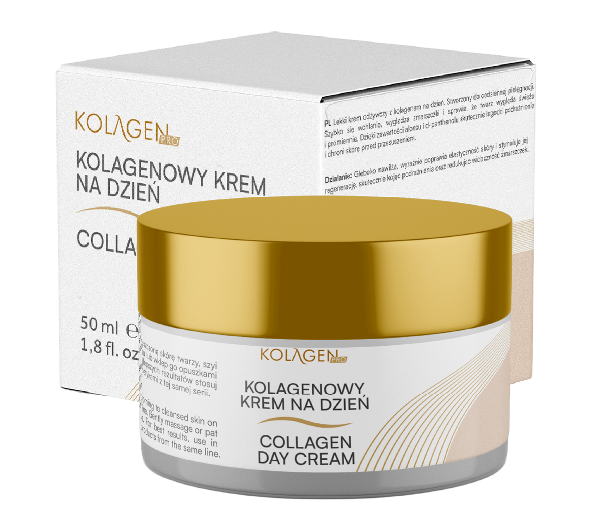 Kolagenowy Krem na Dzień KOLAGEN PRO – 50 ml – zdjęcie 4