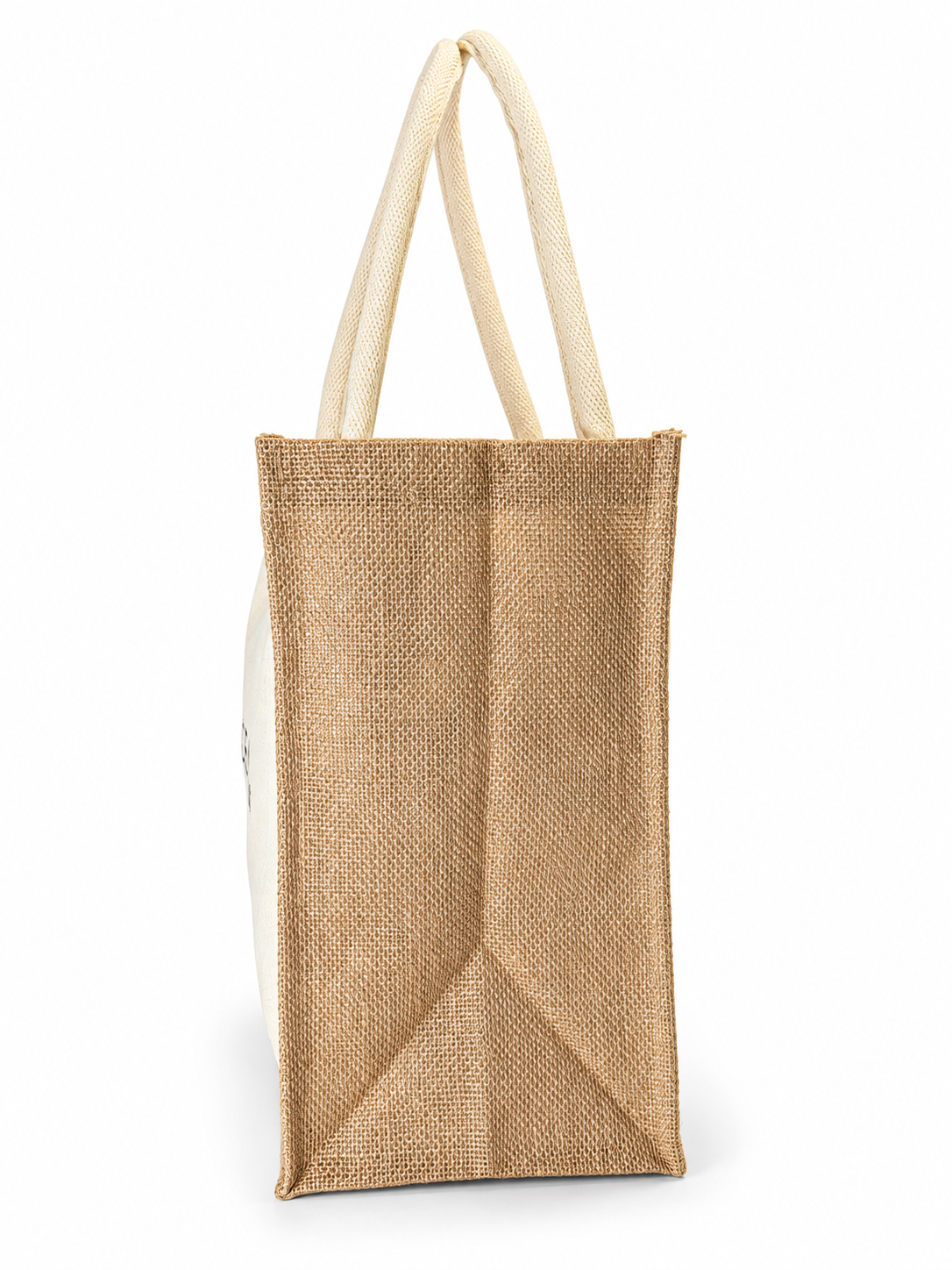 Torba Kolagen Pro naturalna, jutowy bok