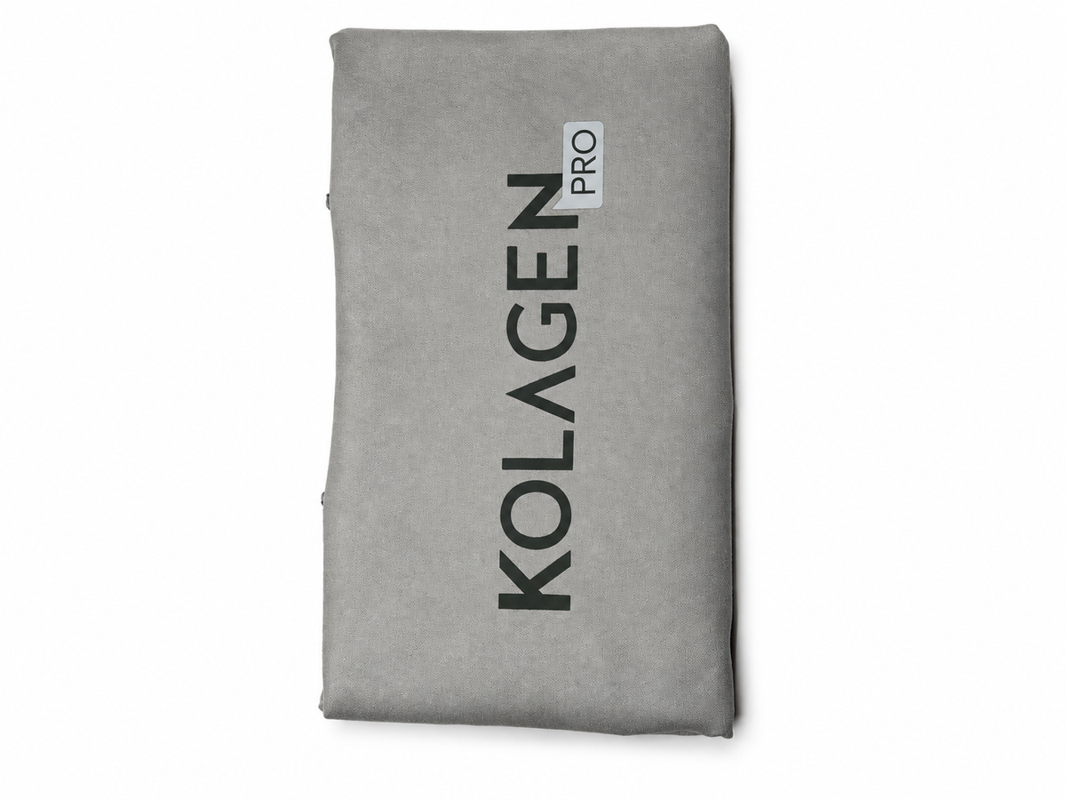 Ręcznik Kolagen Pro szary, złożony