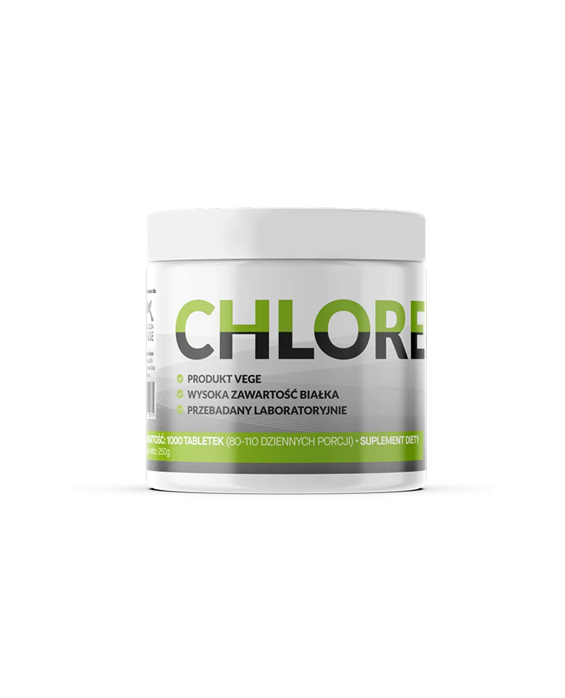 Chlorella PRO 250 g – 1000 tabletek – packshot