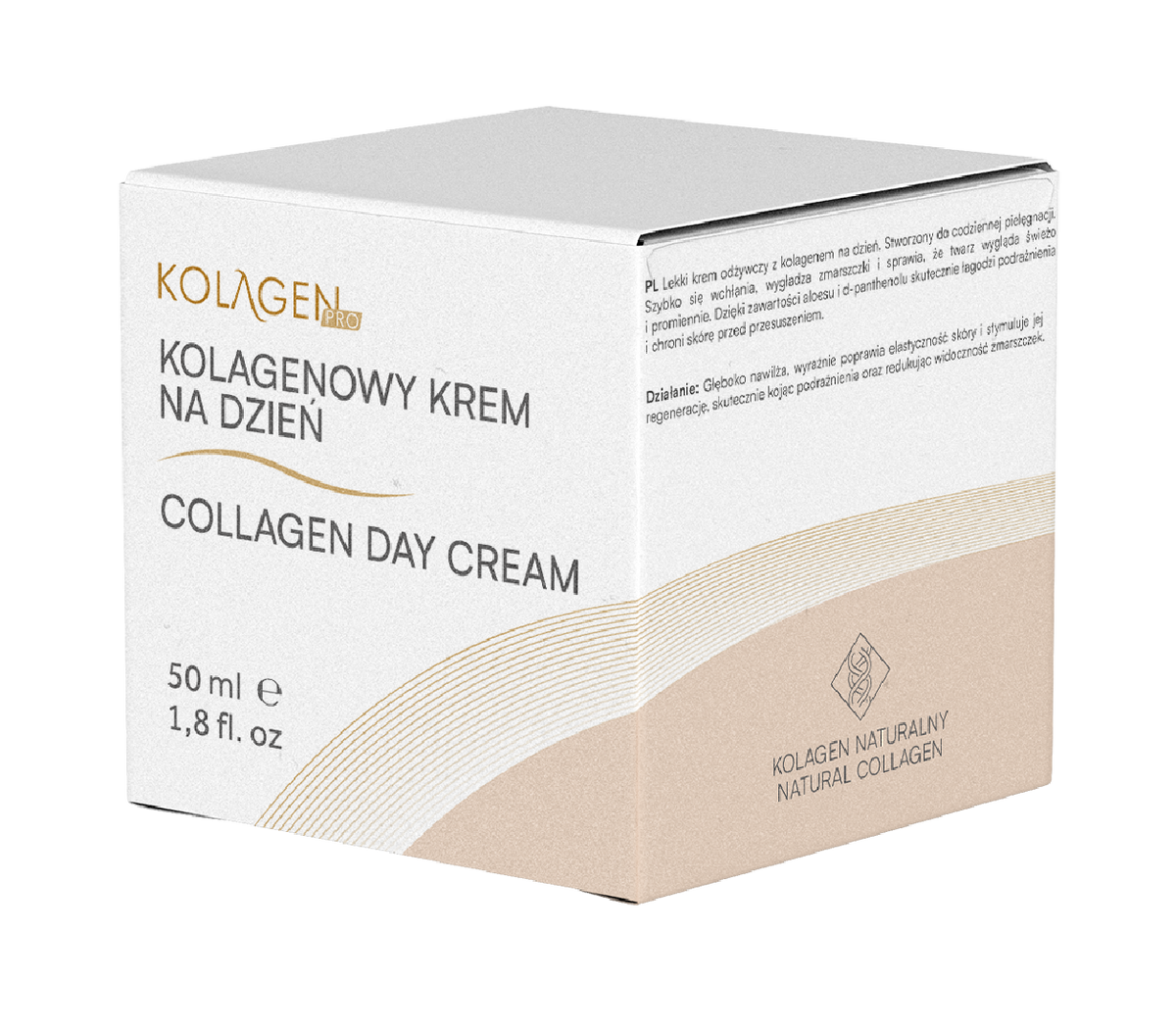 Kolagenowy Krem na Dzień KOLAGEN PRO – 50 ml – zdjęcie 3