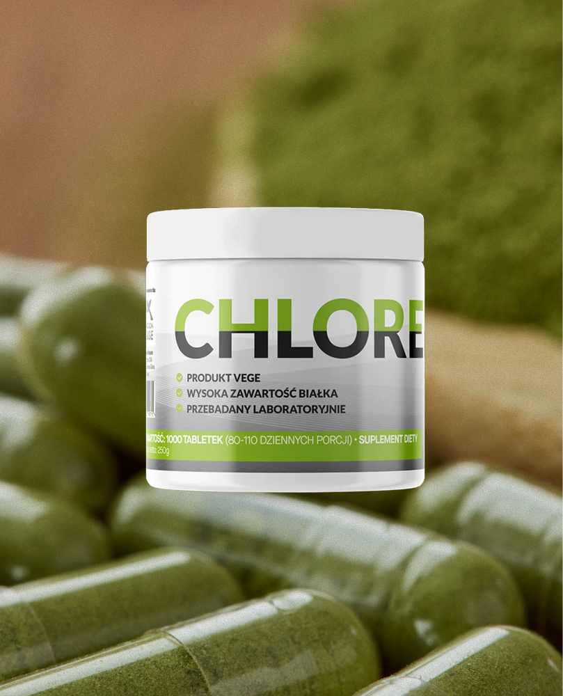 Chlorella PRO 250 g – 1000 tabletek – zdjęcie 2