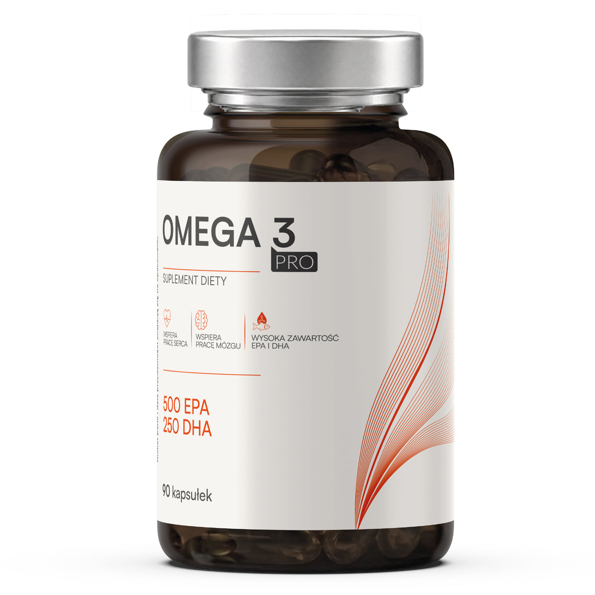 Omega 3 PRO – olej rybi 1000 mg, 90 kapsułek