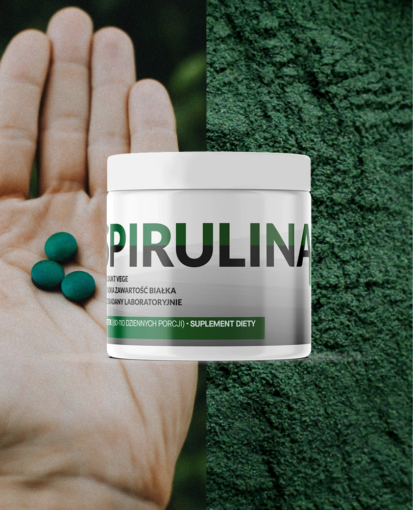 Spirulina PRO 250 g – 1000 tabletek – zdjęcie 2